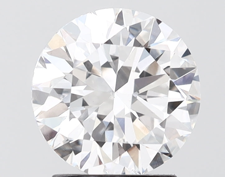 2.01 carat round E VS2 IGI certified lab grown diamond