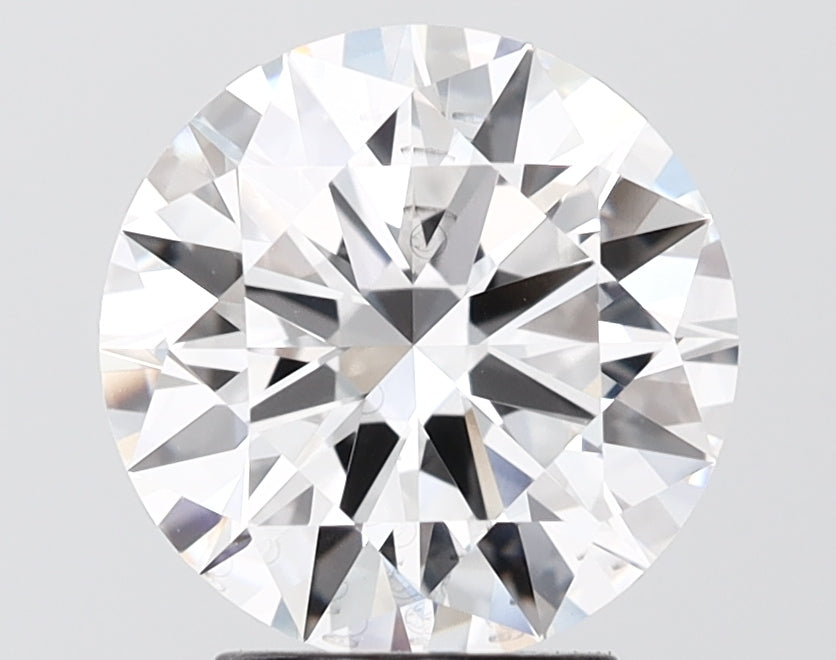 3.00 carat round E VS2 IGI certified lab grown diamond