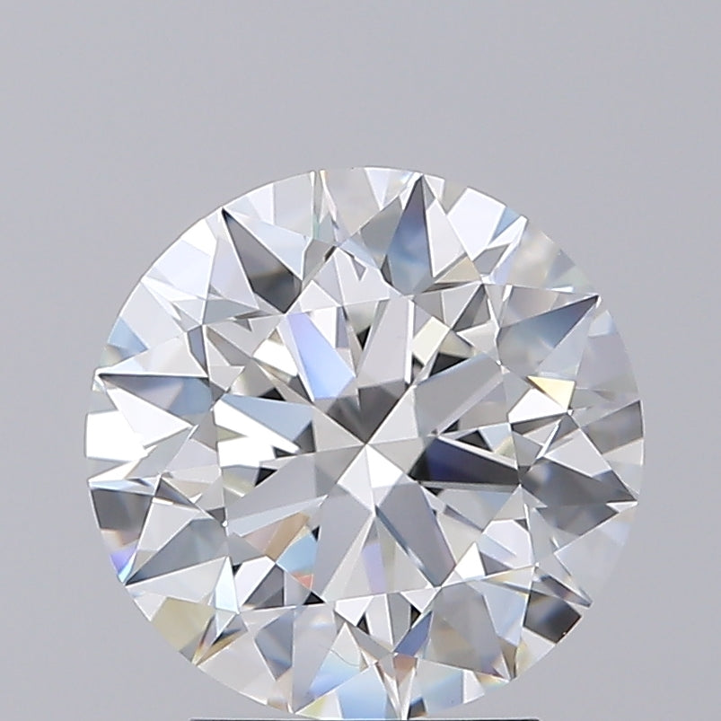 3.04 carat round F VVS2 IGI certified lab grown diamond
