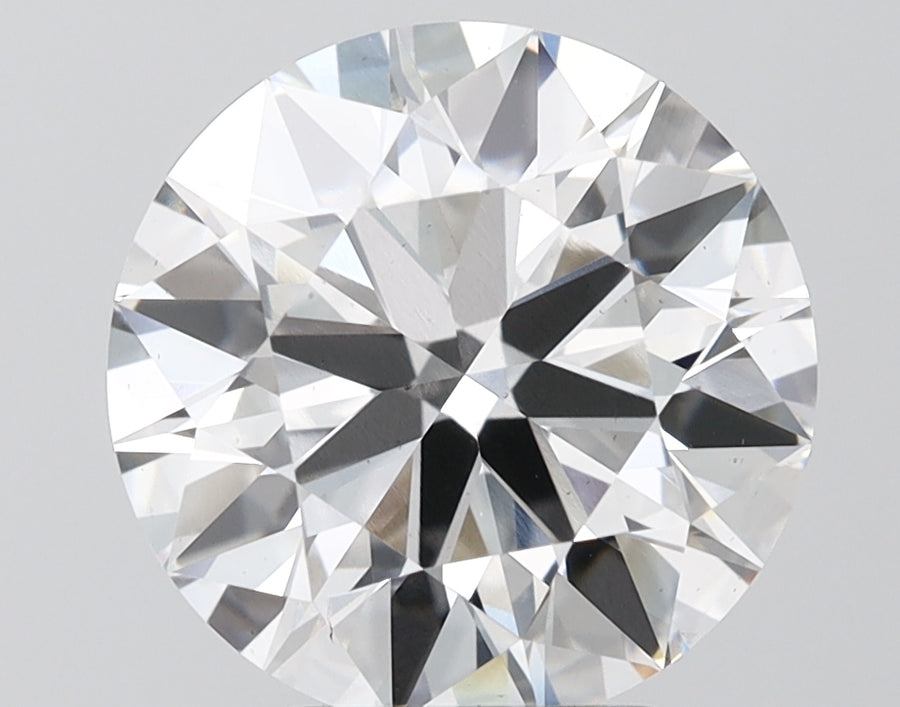 4.52 CT Round lab grown diamond, F VS2, IGI certified