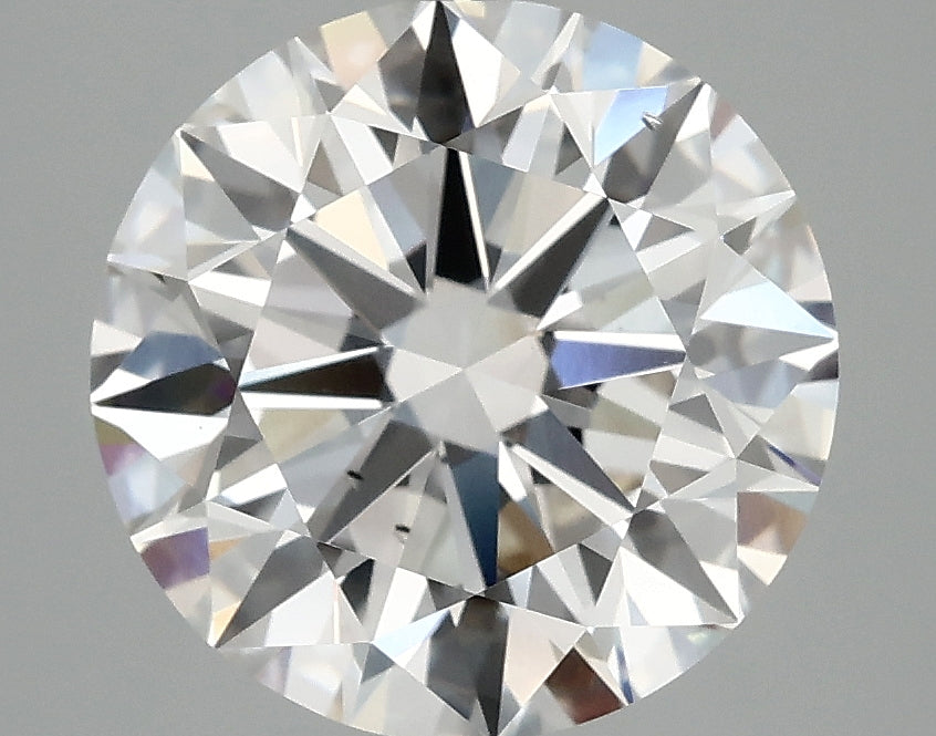 4.01 carat round F VS2 IGI certified lab grown diamond