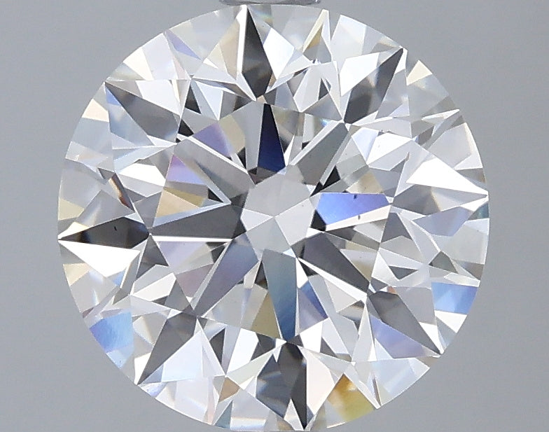3.01 carat round F VS1 IGI certified lab grown diamond