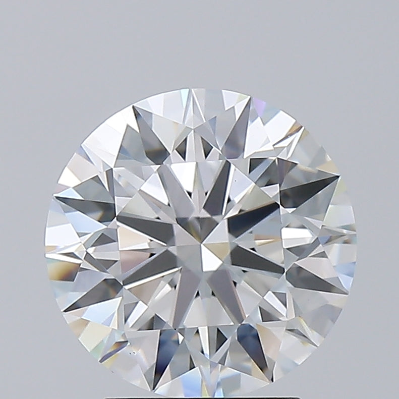 3.04 carat round F VVS2 IGI certified lab grown diamond
