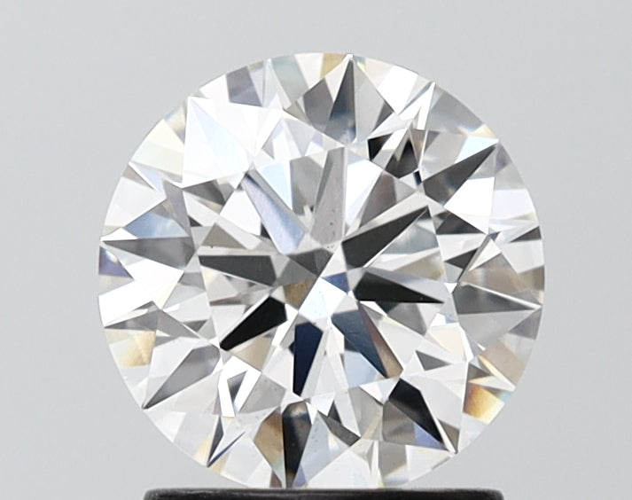 1.50 carat round F VS2 IGI certified lab grown diamond