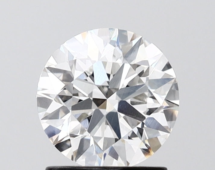 1.26 carat round F VVS1 IGI certified lab grown diamond