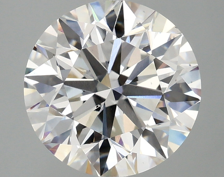 4.04 CT Round lab grown diamond, F VS2, IGI certified