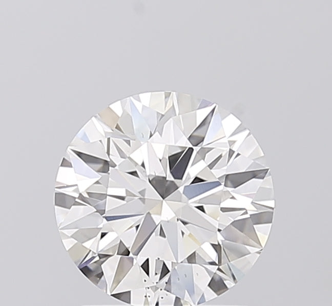 1.51 carat round F VS2 IGI certified lab grown diamond