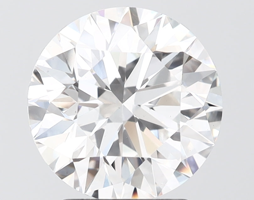 3.00 carat round F VS2 IGI certified lab grown diamond