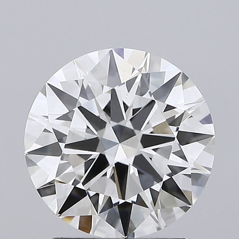 2.06 CT Round lab grown diamond, H VS1, IGI certified