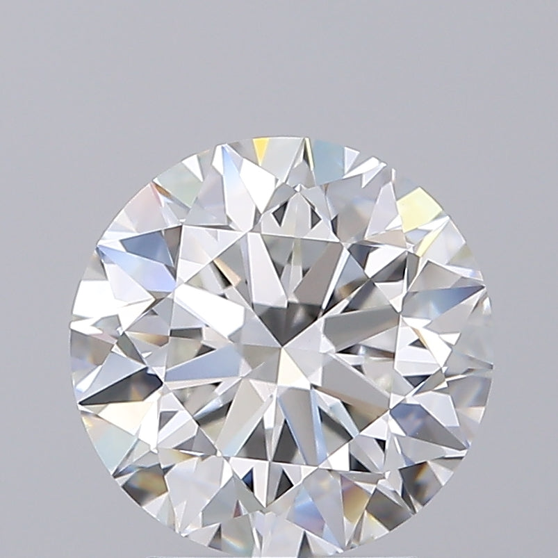 3.04 carat round F VVS2 IGI certified lab grown diamond