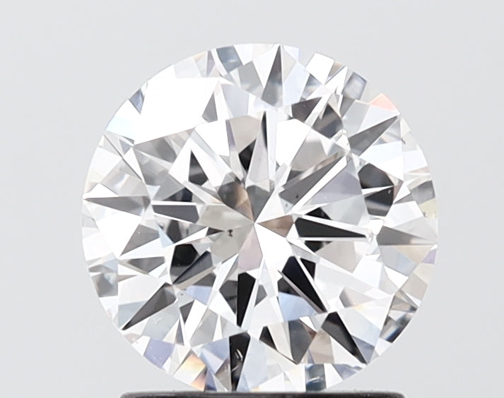 1.51 carat round E VS2 IGI certified lab grown diamond