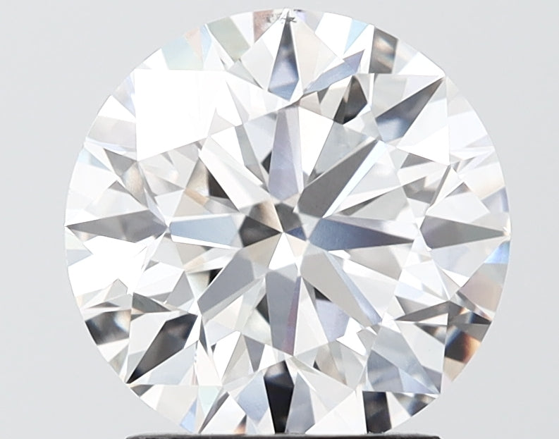 3.04 carat round F VS1 IGI certified lab grown diamond