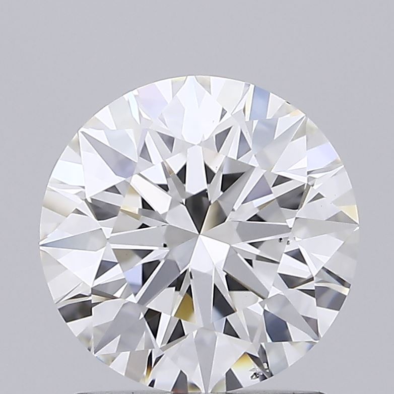 1.50 carat round F VS2 IGI certified lab grown diamond