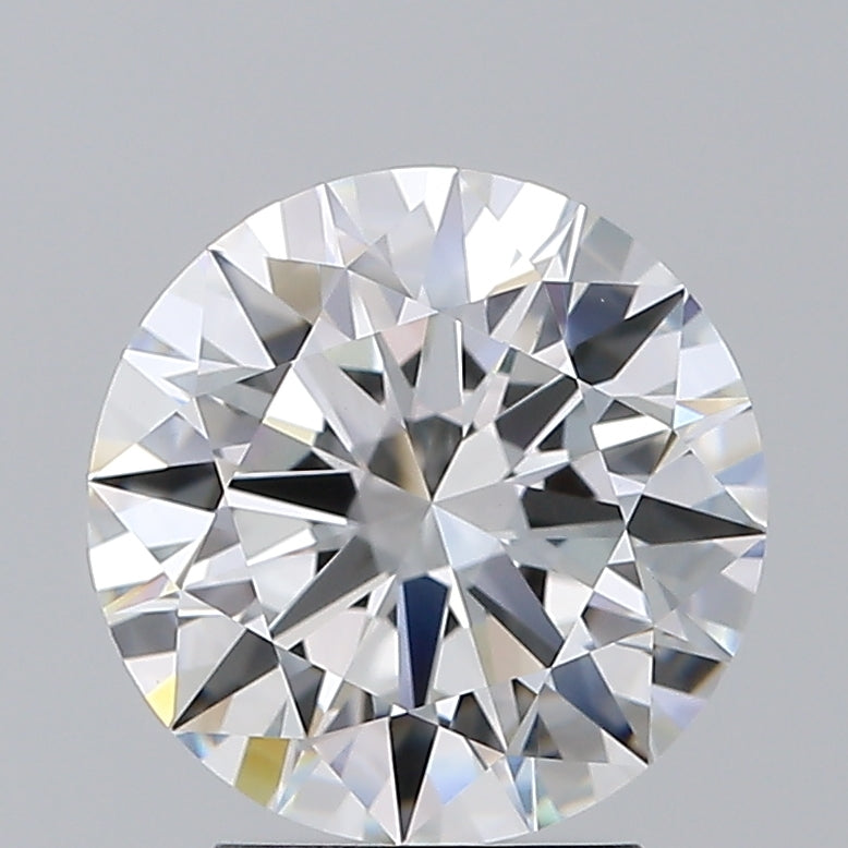 3.05 carat round F VVS2 IGI certified lab grown diamond