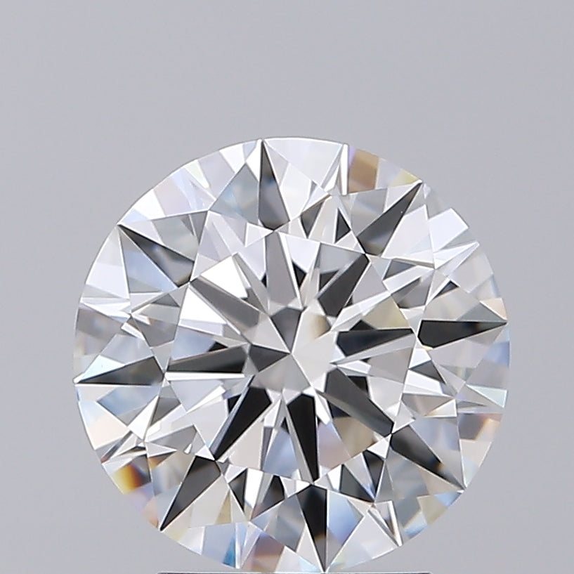 3.03 carat round F VVS2 IGI certified lab grown diamond