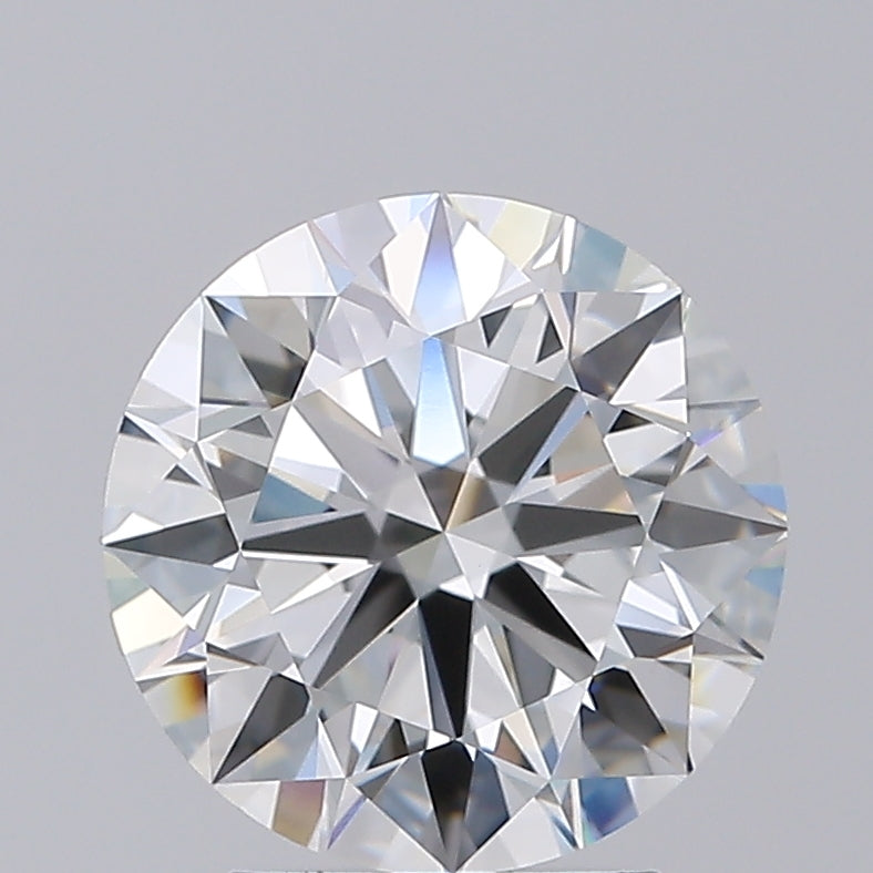 3.04 carat round F VVS2 IGI certified lab grown diamond