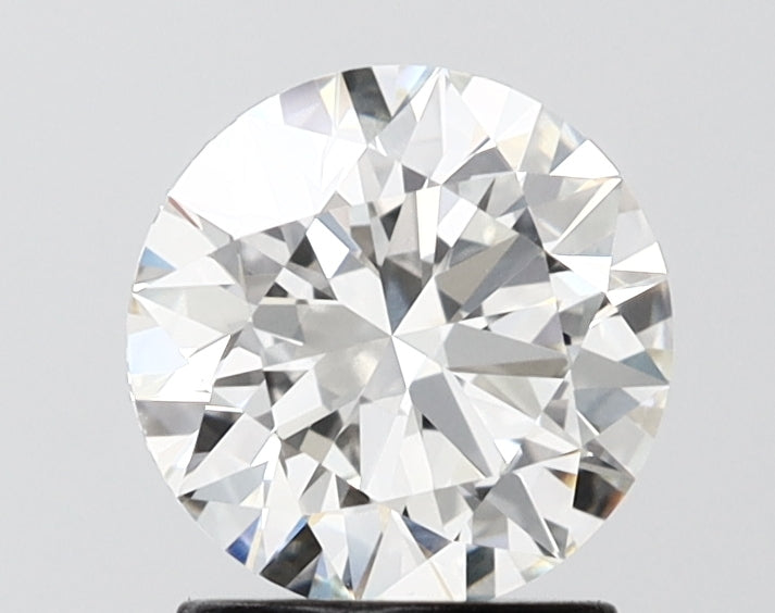 1.51 carat round H VVS2 IGI certified lab grown diamond