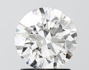 1.51 carat round H VVS2 IGI certified lab grown diamond