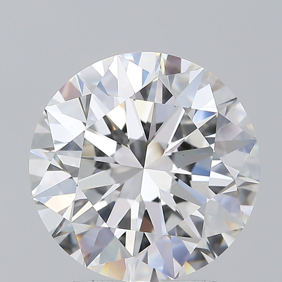 3.07 carat round F VS1 IGI certified lab grown diamond
