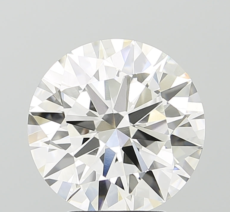 4.02 carat round F VVS2 IGI certified lab grown diamond