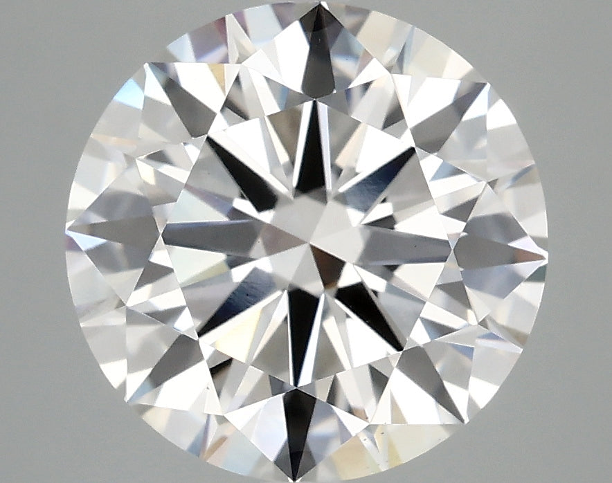 4.08 CT Round lab grown diamond, G VS1, IGI certified