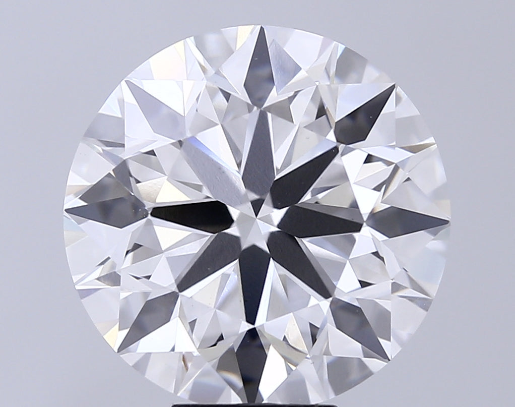 4.08 carat round E VS2 IGI certified lab grown diamond