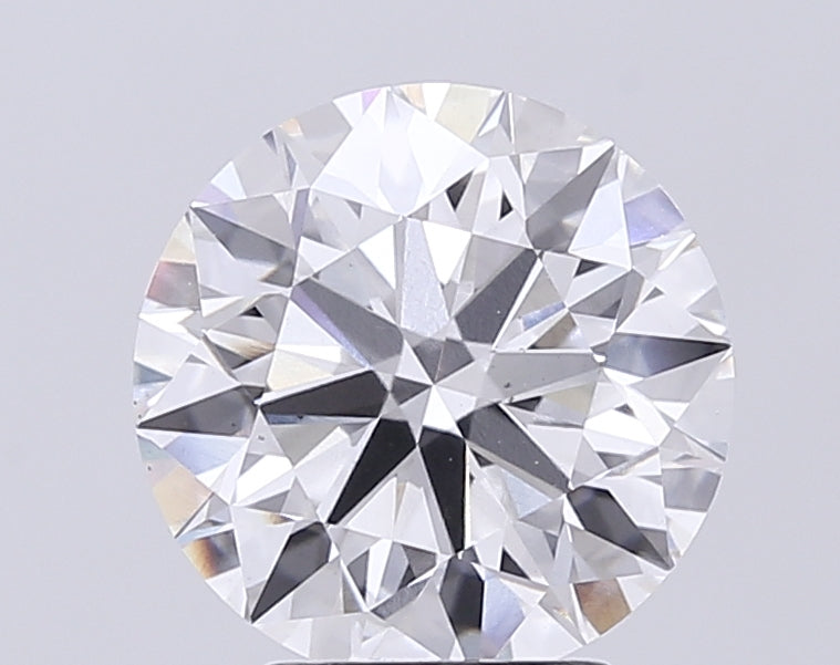 4.00 carat round E VS2 IGI certified lab grown diamond