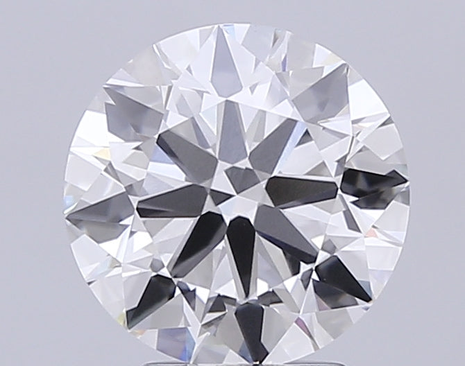 4.01 carat round F VS2 IGI certified lab grown diamond