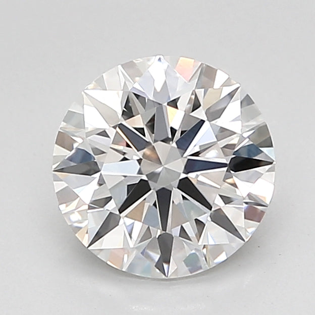2.01 carat round F VS2 IGI certified lab grown diamond
